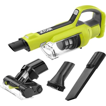 Ryobi One+ 18V Cordless Handheld Hand Vacuum With Powered Brush Tool Only