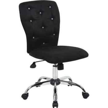 Image for Boss Tiffany Microfiber Chair Black from HD Supply
