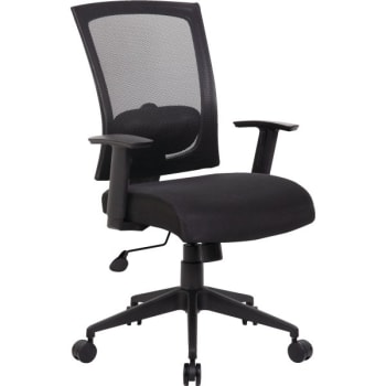 Image for Boss Black Mesh Back Task Chair from HD Supply