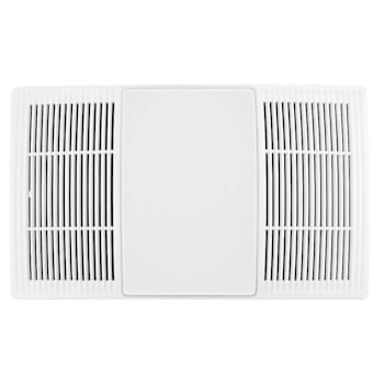 BROAN-NUTONE 70/80 CFM Sz Heatr Exh Cover Upgrade W Dim LED Color Adj CCT Lgtng