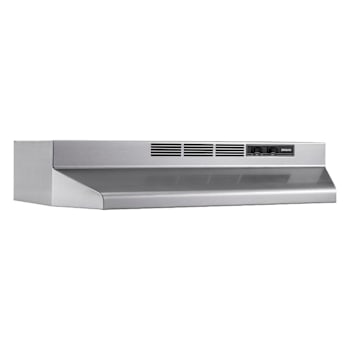 BROAN-NUTONE 36" Ductless Under-Cabinet Range Hood Stainless Finish
