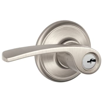 Image for Schlage® F Series Leverset 619,Non-Handed,Satin Nickel Plated Clear Coat Finish from HD Supply