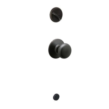 Image for Schlage® F Series Knob Set 716, Non-Handed, Antique Bronze Finish from HD Supply