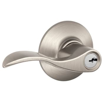 Image for Schlage® F Series Leverset 619,non-Handed,satin Nickel Plated Clear Coat Finish from HD Supply