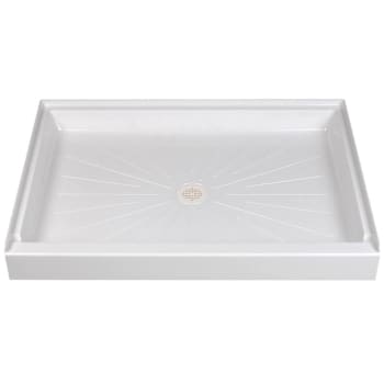 E.L. MUSTEE DURABASE® 34" x 48" Shower Floor - White