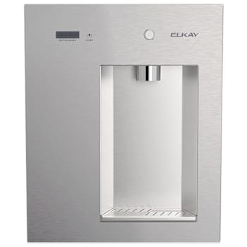 Elkay Liv Ez Filtered And Chilled Water Dispenser Steel Gray