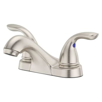 Pfister® Pfirst Series Bath Faucet With Push Drain, 2 Handle, Brushed Nickel