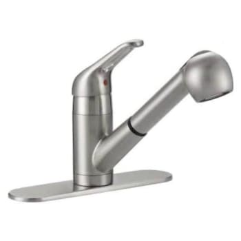 Image for Howard Berger® AquaPlumb™ Premium Pull-Out Kitchen Faucet, 2.2 GPM, Satin Nickel from HD Supply