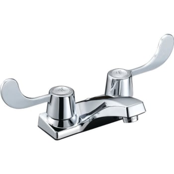 Image for Howard Berger Lavatory Faucet Chrome Two Handle With Grid Drain from HD Supply