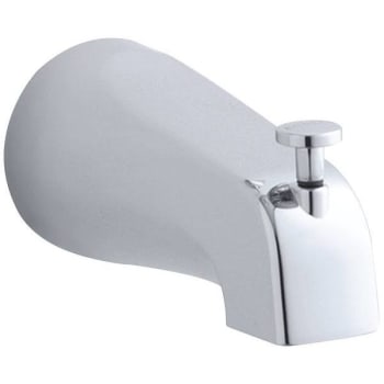 Image for Kohler Chrome 4-5/8 Tub Spout With Diverter, Npt Or Slip Fit Connection from HD Supply