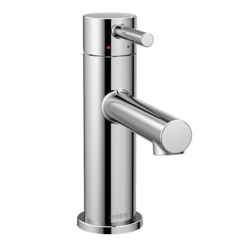 Moen Align Chrome 1-Handle High-Arc 1.2 GPM Bathroom Faucet with Pop-Up
