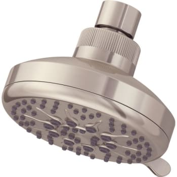 Image for Seasons® Water-Saving Massage Showerhead, Brushed Nickel, Brass Ball Joint from HD Supply