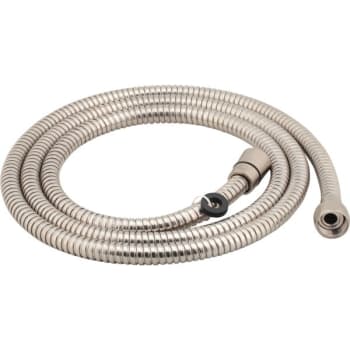 Seasons® 60-82 In Extendable Shower Hose W/ .5 In Fip Conical Fittings (Brushed N