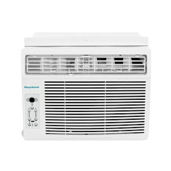 KEYSTONE 10000 BTU 115V Window-Mounted Air Conditioner with Follow Me LCD