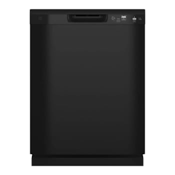GE 24 in. Front Control SmartHQ Built-In Tall Plastic Tub Dishwasher with Dry Boost Technology, 59 dBA, Black