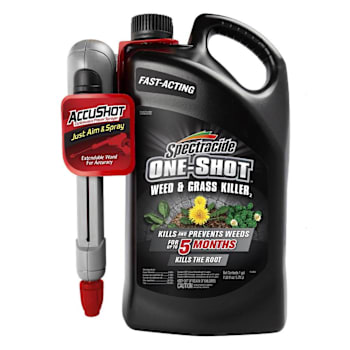 Spectracide One Shot Weed & Grass Killer Accushot Sprayer 1 Gal Case Of 4