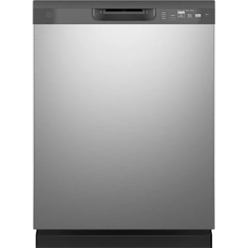 GE ENERGY STAR Dishwasher w Front Controls w Power Cord Stainless Steel Tub