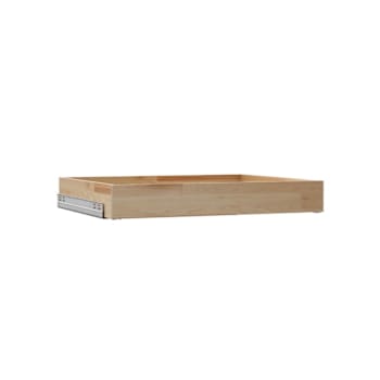 Hampton Bay Designer Series Accessory 25.75" W x 4.25" H x 21" D Assembled Drawer Base Cabinet, Natural