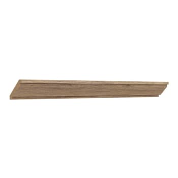 Hampton Bay Designer Series Renly 3" W x 96" H x 0.625" D Assembled Slim Shaker Molding, Sandstone