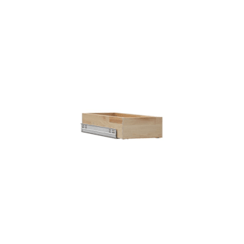 Hampton Bay Designer Series 7.75" W x 4.25" H x 21" D Pull Out Drawer Tray, Natural