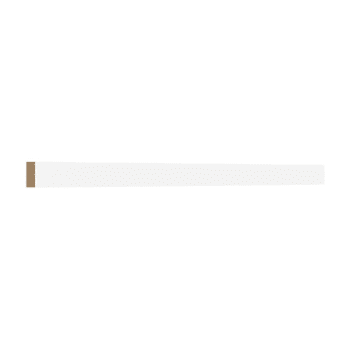 Hampton Bay Designer Series Melvern, Edgeley, Elgin 2" W x 96" H x 0.625" D Assembled Molding, White