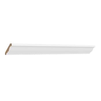 Hampton Bay Designer Series Melvern, Edgeley, Elgin 3" W x 96" H x 0.625" D Assembled Molding, White