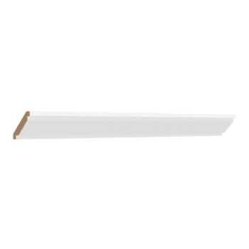 Hampton Bay Designer Series Melvern, Edgeley, Elgin 3" W x 96" H x 0.625" D Assembled Molding, White