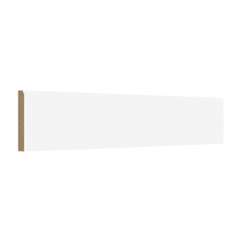 Hampton Bay Designer Series Melvern, Edgeley, Elgin 4.5" W x 96" H x 0.625" D Assembled Molding, White