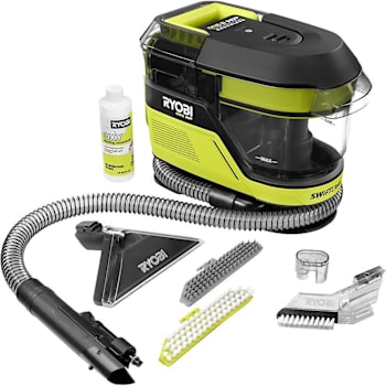 Ryobi One+ Hp 18V Cordless Swiftclean Carpet Cleaner W/ 4.0 Ah Battery / Charger