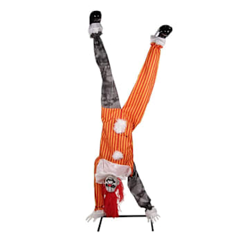 Haunted Hill Farm 7.1' Upside Down Clown Animatronic