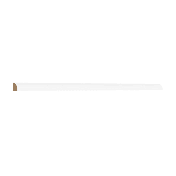 Hampton Bay Designer Series Melvern, Edgeley, Elgin 0.625" W x 96" H x 0.625" D Assembled Molding, White