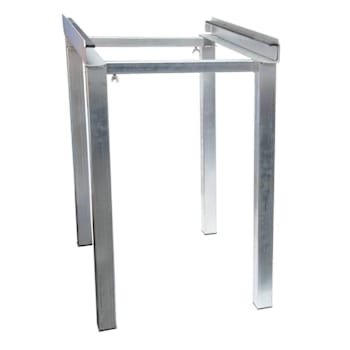 DIVERSITECH 24 In. Air Handler Base Galvanized Steel