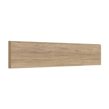 Hampton Bay Designer Series Renly 4.5" W x 96" H x 0.625" D Assembled Slim Shaker Molding, Sandstone