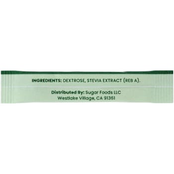 Café Delight Ecostick Green Stevia Zero Calorie Sweetener Stick Case Of 2000