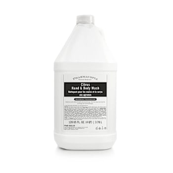 BEST WESTERN  1gal BW Plus Pharmacopia Citrus Hand & Body Wash Case Of 4
