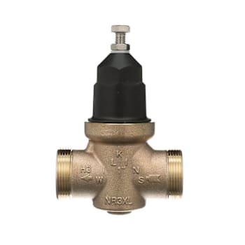 ZURN 1" NR3XL Pressure Reducing Valve, Double Union CPVC Connections