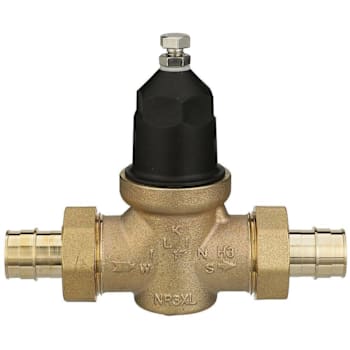 ZURN 1" NR3XL Pressure Reducing Valve w/ Double Union Expansion PEX Connections