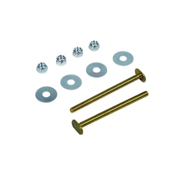 OATEY Harvey 1/4 in. X 3 1/2 in. Brass Toilet Flange Bolt Set