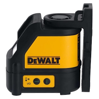 Dewalt 100' Green Self-Leveling Cross Line Laser Level With 3-AA & Case