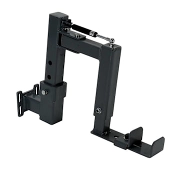Vestil Steel Spring Loaded Manual Channel Lift For E-Tug Models Black
