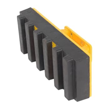 Vestil Rubber Bumper Attachment 19 In.