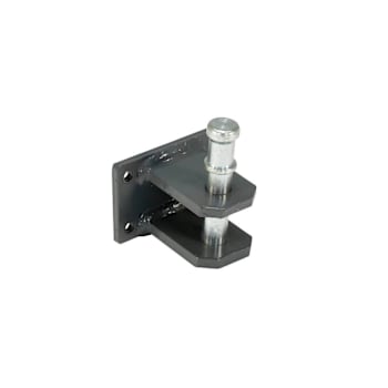 Vestil Steel Pin Hitch For E-Tug-HD Models Black/Silver