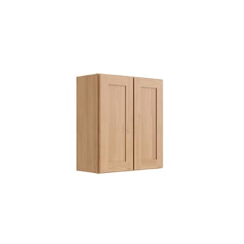 CNC Cabinetry Luxor Double Door Wall Cabinet 24"W x 30"H x 12"D, Harvest
