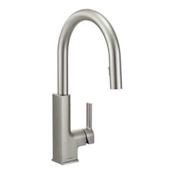 Moen Sto One-Handle High Arc Pulldown Kitchen Faucet Spot Resist Stainless