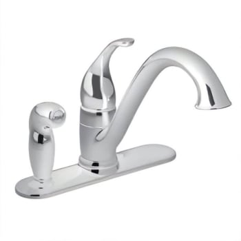Image for Moen Camerist One-Handle Low Arc Kitchen Faucet With Spray Chrome Finish from HD Supply