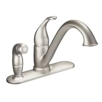 Image for Moen Camerist One-Handle LowArc Kitchen Faucet With Spray Spot Resist Stainless from HD Supply