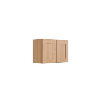 CNC Cabinetry Luxor Double Door Wall Cabinet 30"W x 18"H x 12"D, Harvest