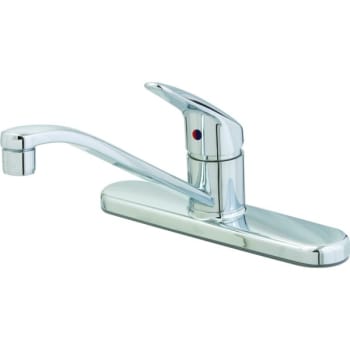 Image for Cleveland Faucet Group® Cornerstone™ Kitchen Faucet Chrome Single Handle 1.5 GPM from HD Supply