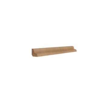 CNC Cabinetry Luxor Finished Inside Corner Molding, 96"L, Harvest