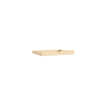 CNC Cabinetry Luxor Pull Out Tray, 21"W x 3"H x 24"D, Harvest